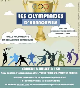OLYMPIADES D'HANNONVILLE